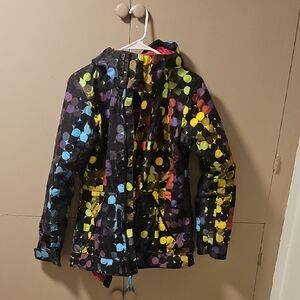 Burton Jacket with Multicolor Dots